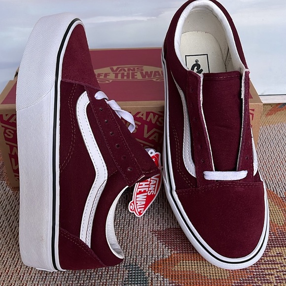 Vans WMNS Old Skool Platforms Port Royal Sneakers - Picture 15 of 15